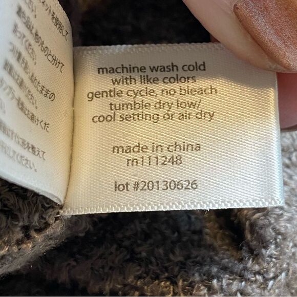 Barefoot Dreams Bamboo Chic Lite Island Wrap Cardigan Sweater Size S/M - Picture 4 of 7